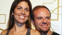 Rubens Barrichello and wife Silvana