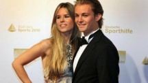 Nico Rosberg and girlfriend Vivian Sibold