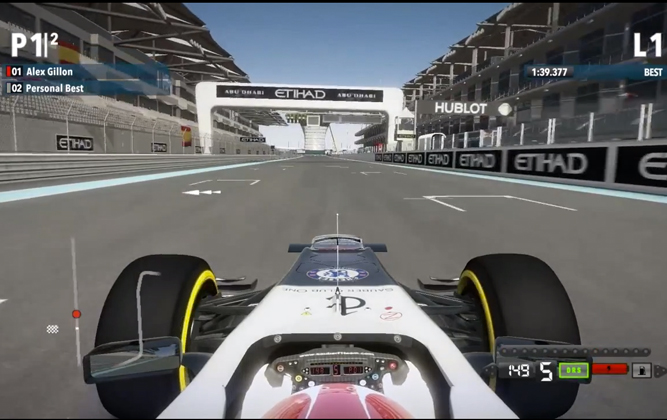 Serious Gamer Gives Impressive Track Guide To Abu Dhabi GP [video]