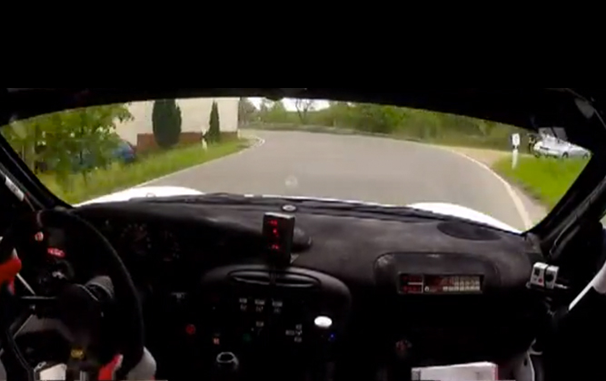 Awesome Onboard Footage Of GT3 on Tight Rally Stage [video]