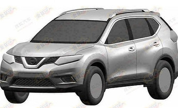 Design patents of what is thought to be the next-generation Nissan X-Trail have hit the 'web