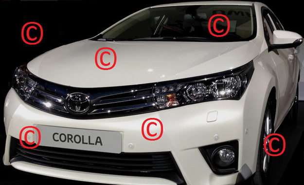 Could this be the 2014 Toyota Corolla?