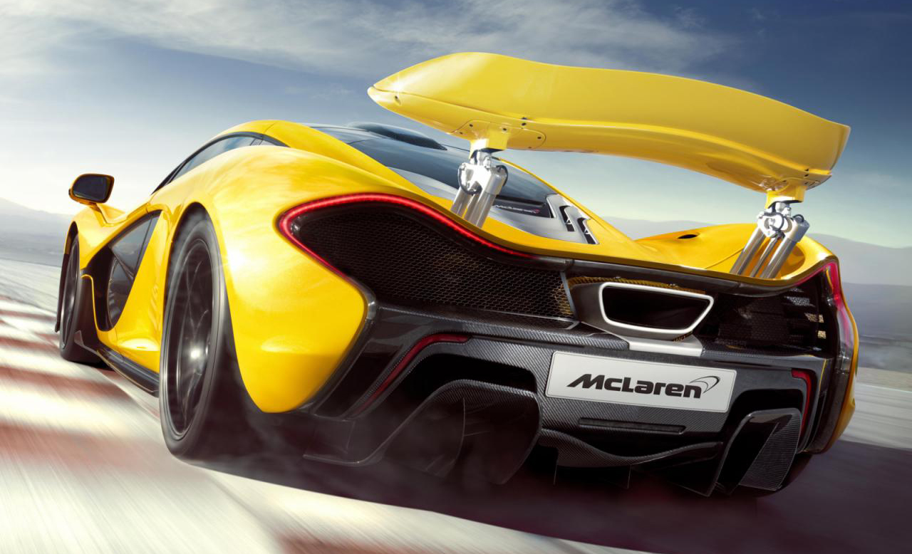 Images of the production-spec McLaren P1 have emerged ahead of the car's official debut at the Geneva Motor Show