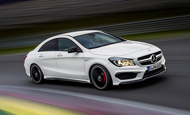 Images of the Mercedes-Benz A45 AMG have emerged ahead of the car's New York Motor Show debut