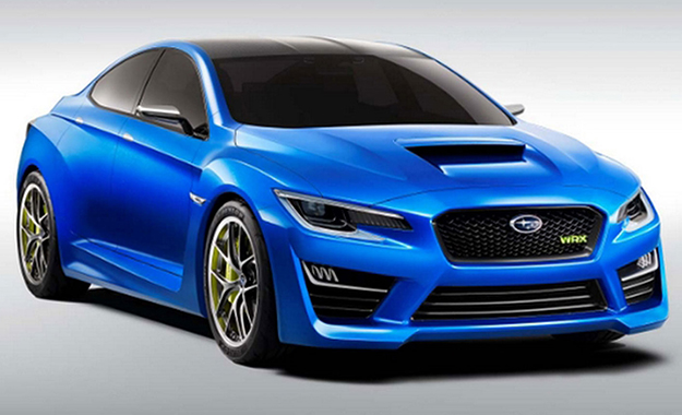 images of what appears to be a Subaru WRX concept have leaked onto the 'web