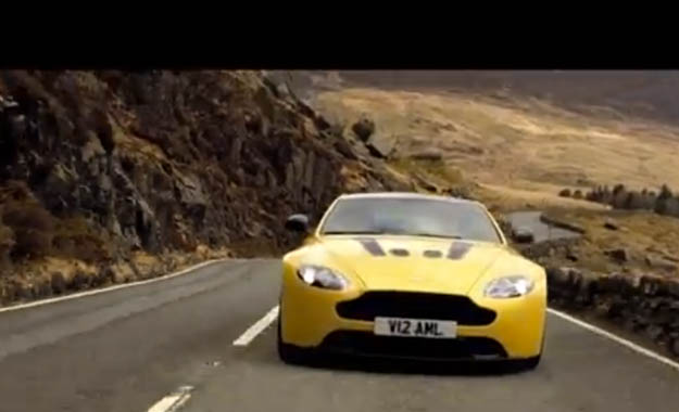 Aston Martin Reveals Vantage V12 [video]