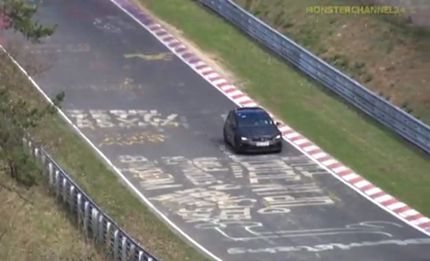 Volkswagen Golf R spied doing laps of the Nurburgring [video]