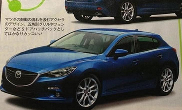 Images of what is believed to be the new Mazda3 have surfaced in a Japanese motoring magazine