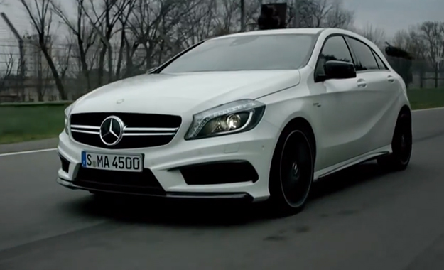 Mercedes-Benz A45 AMG in detail [video]