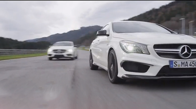 Mercedes-Benz A45 and CLA45 AMG: together at last