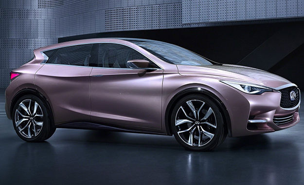 The Infiniti Q3 Concept is believed to preview a potential Audi A3/Q3 competitor