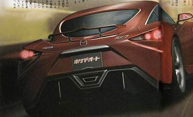 A Japanese motoring publication has released renderings of the 2017 Mazda RX-7