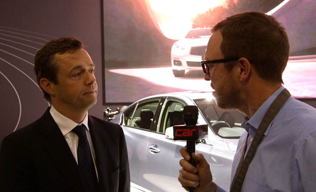Interview with Infiniti's Fintan Knight at JIMS 2013