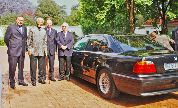 Nelson Mandela's BMW 7 Series
