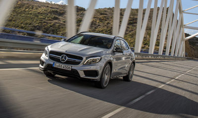 The GLA 45 AMG is the fifth addition to Mercedes' SUV line-up