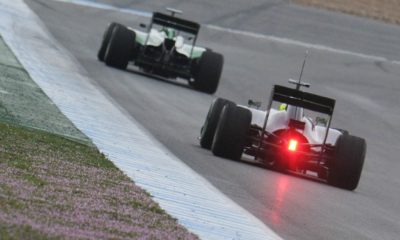 Pre-season F1 testing at Jerez