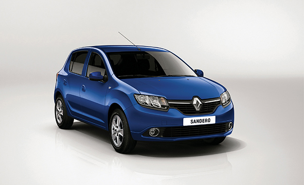 Renault Sandero front three-quarter image