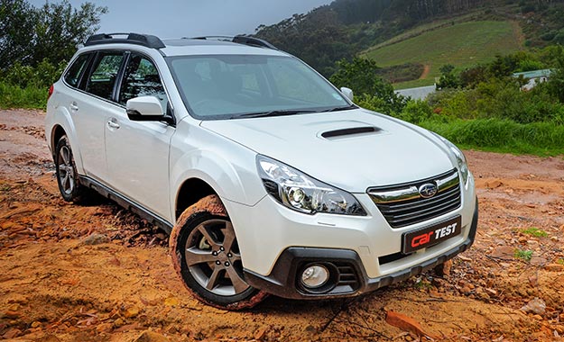Subaru Outback 2,0 Diesel Lineartronic front view