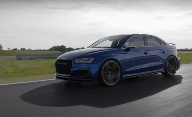 Audi A3 Clubsport Quattro Concept video debut