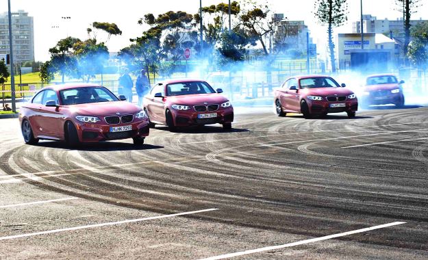 BMW 2 Series Driftmob in action