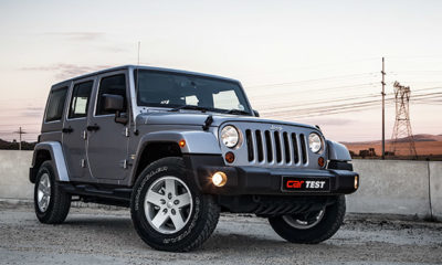 Jeep Wrangler Unlimited front view