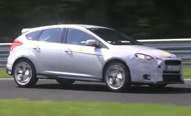 Ford Focus RS test mule with 2.3-litre engine