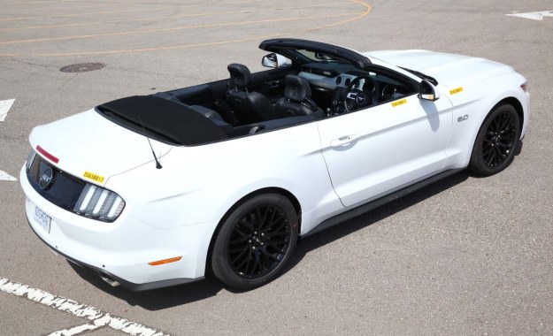 Right-hand drive Mustang prototype