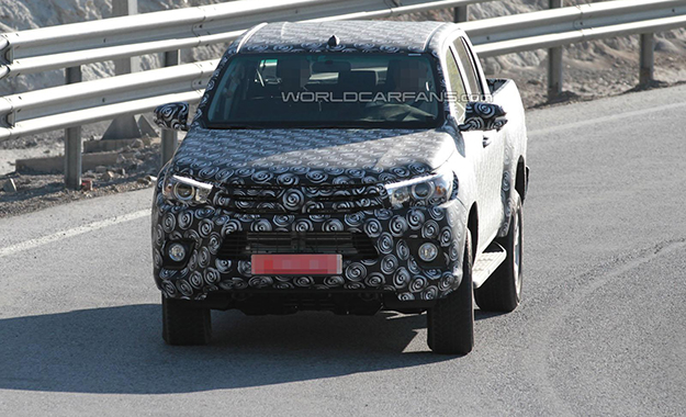 Toyota Hilux front spy image