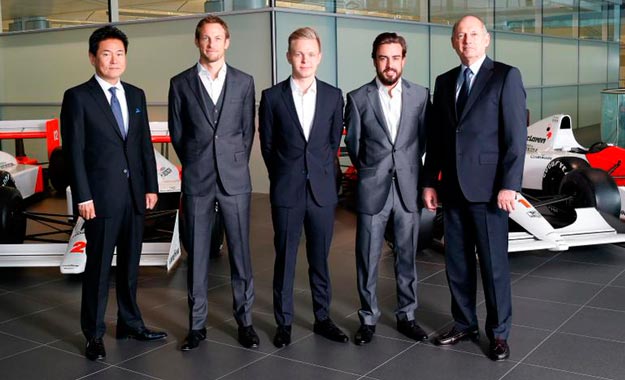 McLaren F1 announces 2015 driver line-up