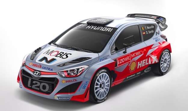 Hyundai will start its 2015 campaign with the same car it finished last year