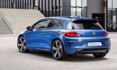 Facelifted VW Scirocco rear