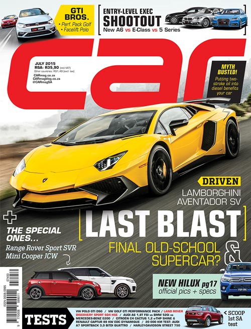 July 2015 issue of CAR magazine