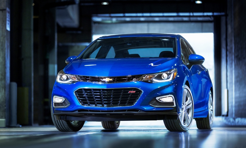 The 2016 Chevrolet Cruz is more athletic in design than the outgoing model