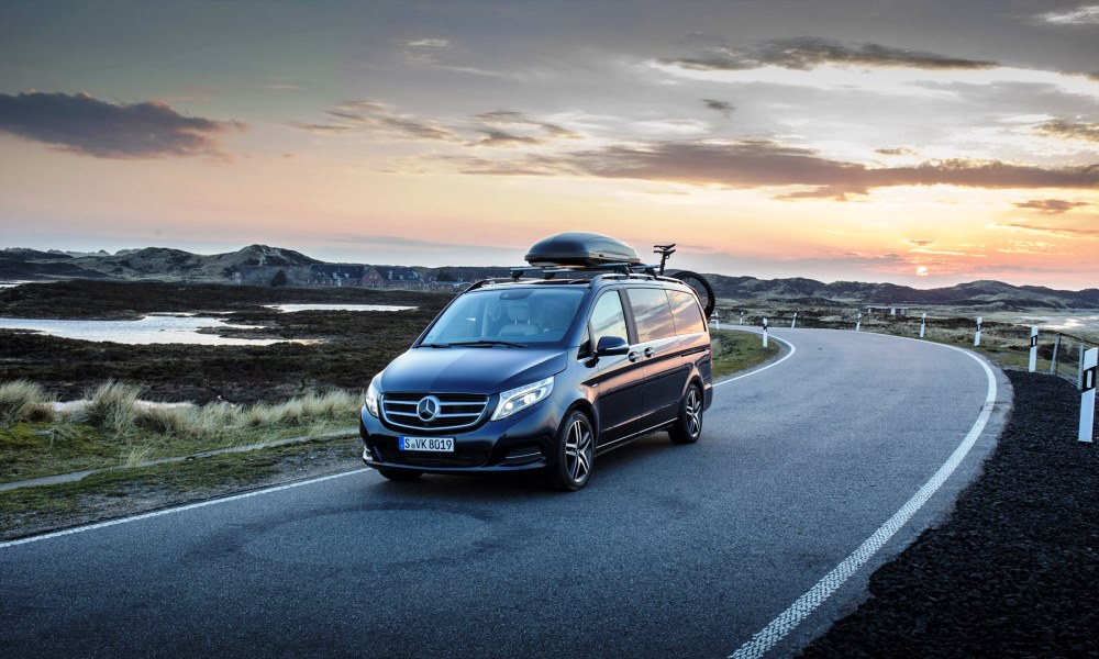 The Mercedes-Benz V-Class is definitely bigger than your average MPV