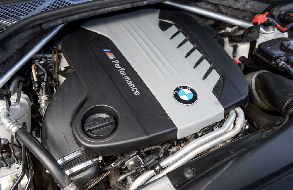 BMW X6 M50d engine