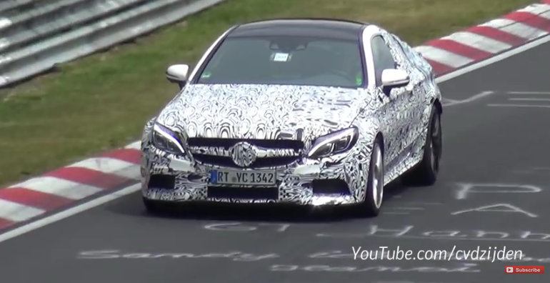 Mercedes-AMG C63 Coupe testing