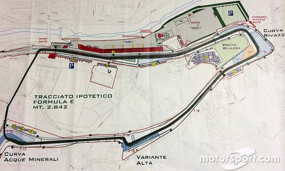 Imola made a shock bid to host a round of the upcoming Formula E championship