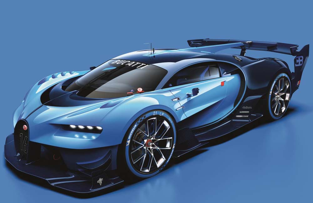 Bugatti Vision Gran Turismo front