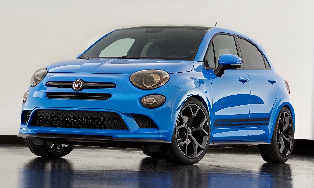 Fiat shows off its 500X Chicane and Mobe Concepts
