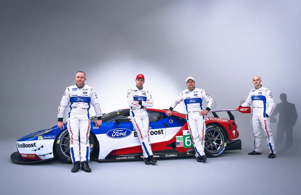 Ford GT drivers
