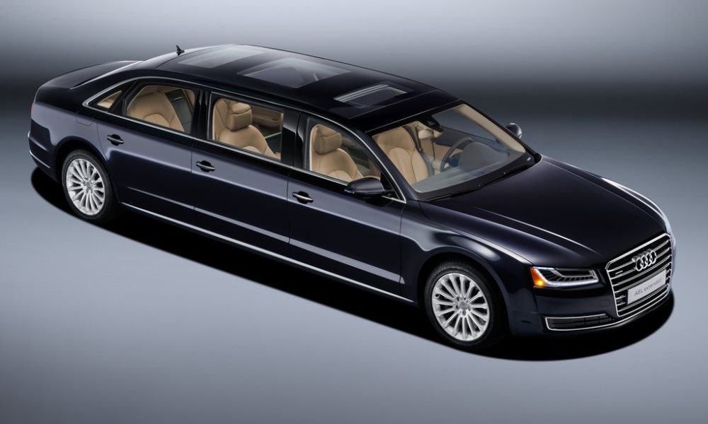 Audi creates a one-off six-door A8 L
