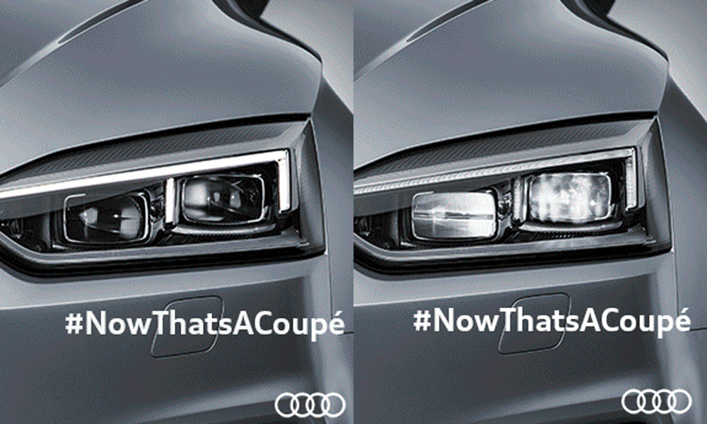 Audi A5 teaser