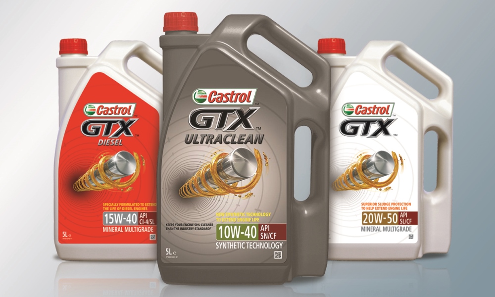 New range of Castrol GTX