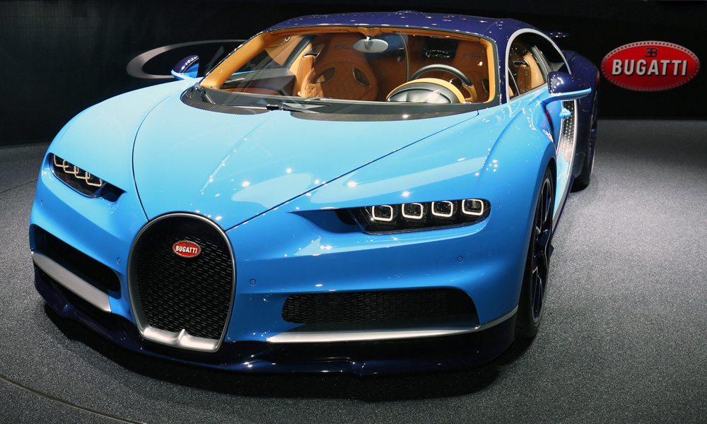 No Bugatti Chiron roadster