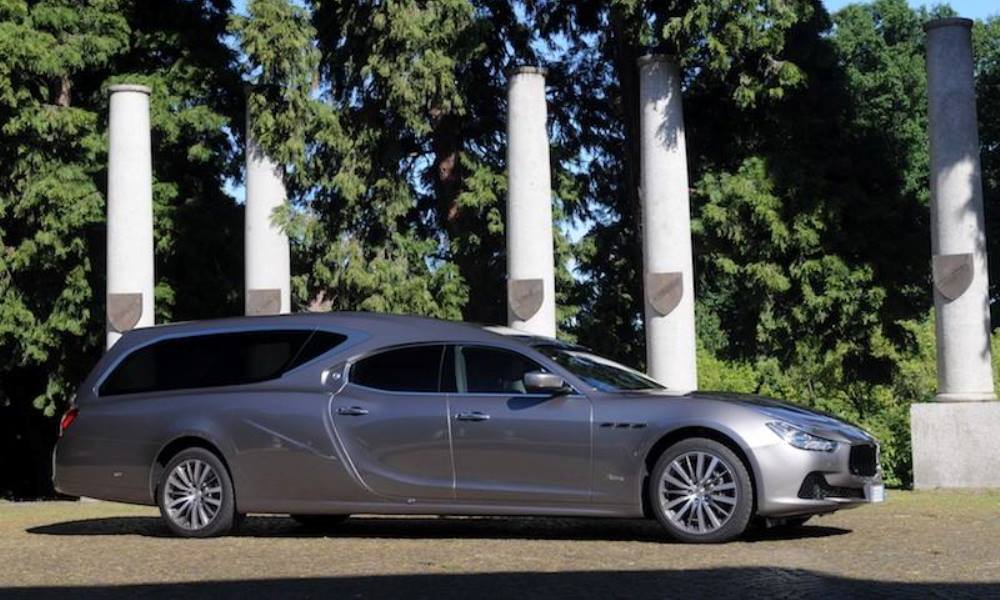 Coachbuilder turns Maserati Ghibli into a hearse