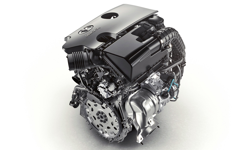 Infiniti four-cylinder turbocharged VC-T engine
