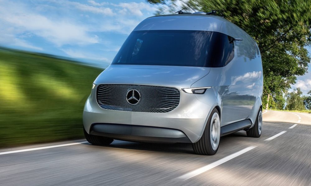 Mercedes-Benz Vision Van Concept revealed