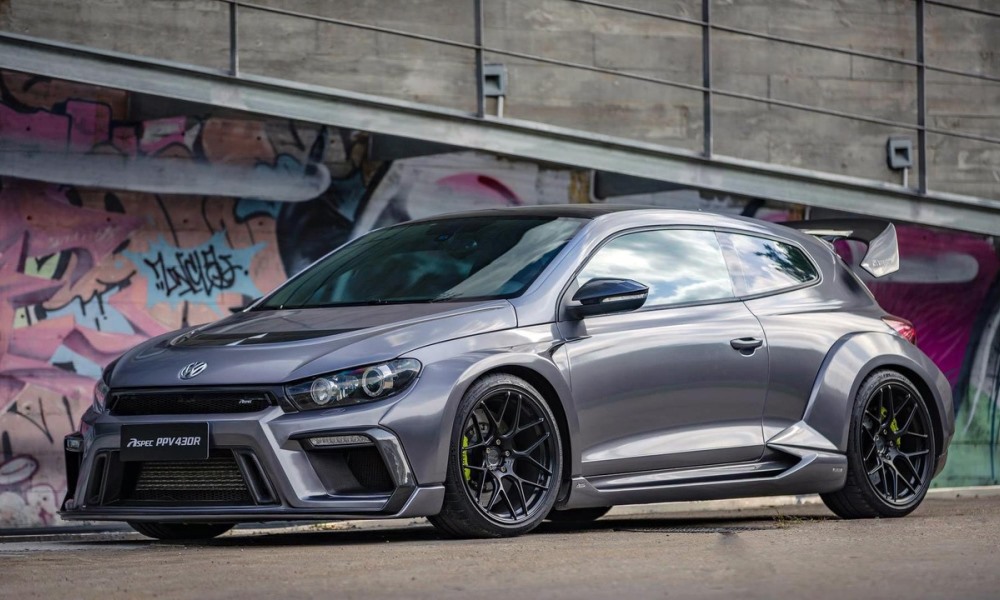 Aspec creates attention-seeking kit for VW Scirocco
