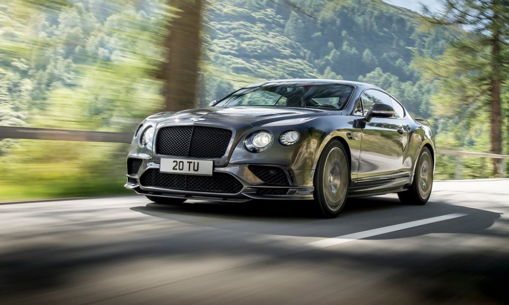 Bentley Continental Supersports boasts 1 017 N.m
