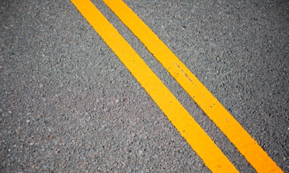 Yellow lane